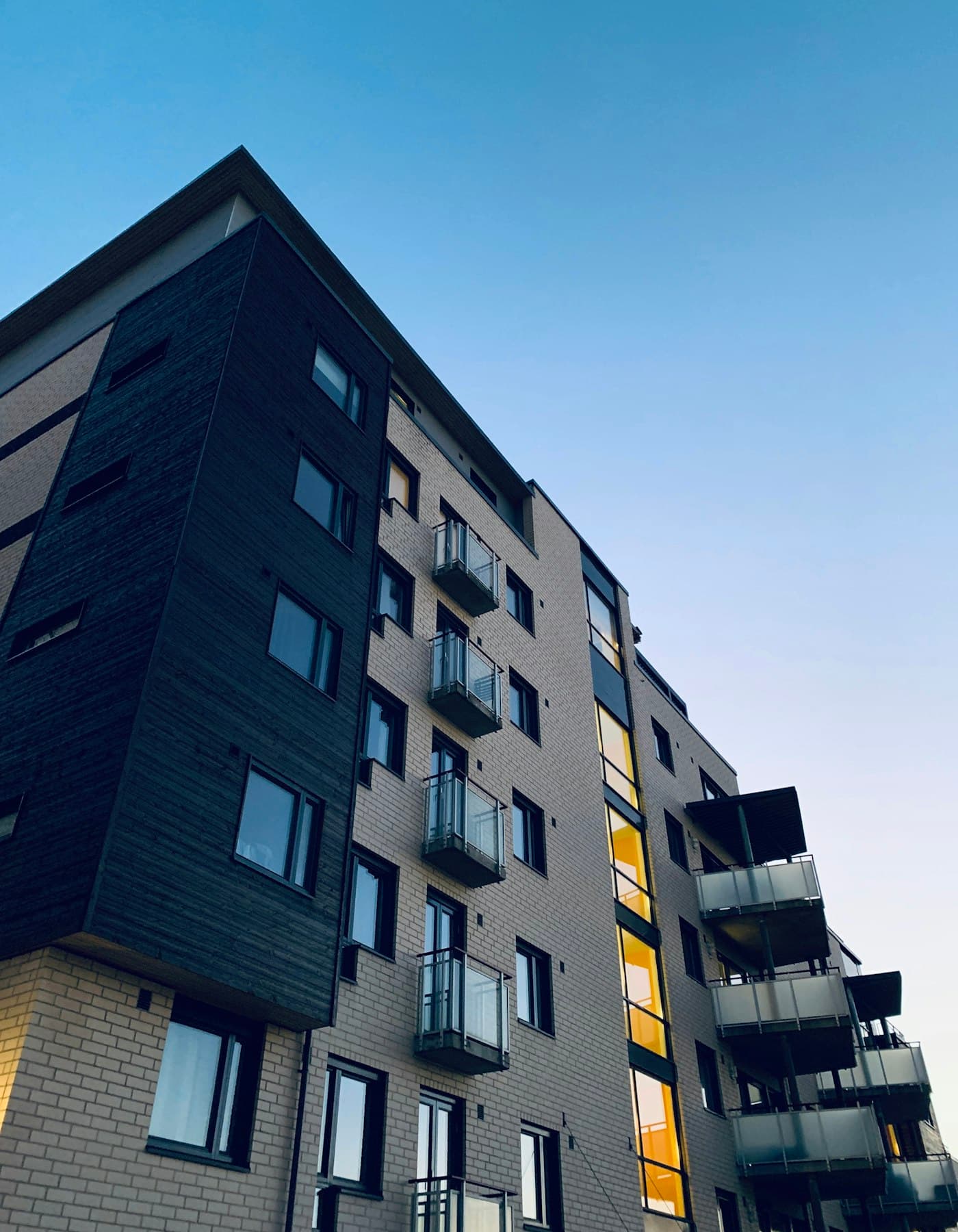 Modern apartment building — smart rental property